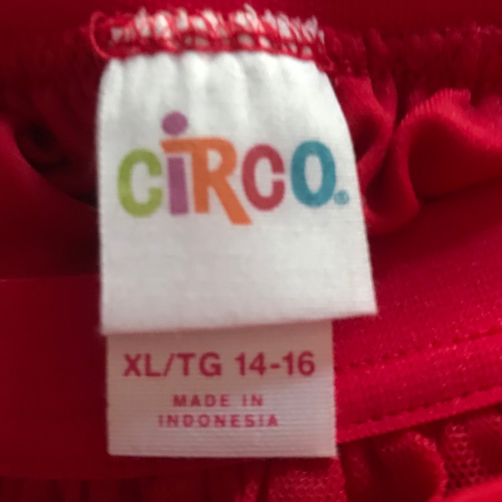 Circo Christmas red tulle skirt - Picture 3 of 3